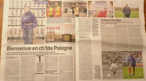 La Polonia à l'honneur dans L'Equipe