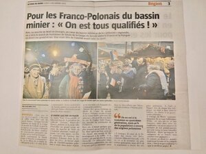 Le Collectif Polonia et le Match France-Pologne